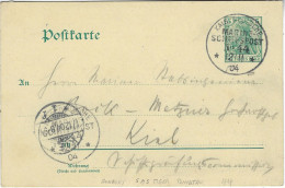 1904 German Colonies Kiautschou MS44 On SMS Tiger - Other & Unclassified