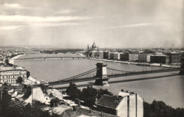 BUDAPEST, DUNA, ARCHITECTURE, BRIDGE, HUNGARY, POSTCARD - Hongrie