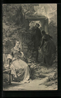 AK Margarete In Marthas Garten, Faust  - Contes, Fables & Légendes