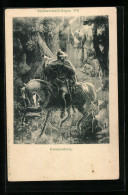 AK Schwarzwald-Sagen VII.: Fremersberg, Reiter Im Wald  - Fairy Tales, Popular Stories & Legends