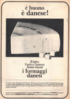 Formaggi Danesi, Pubblicità Epoca 1965, Vintage Advertising - Werbung