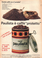 Caffè Paulista, Pubblicità Epoca 1965, Vintage Advertising - Werbung