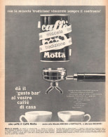 Caffè Motta, Pubblicità Epoca 1965, Vintage Advertising - Werbung