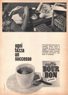 Caffè Bourbon, Pubblicità Epoca 1965, Vintage Advertising - Werbung