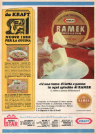 Formaggini Kraft Ramek, Pubblicità Epoca 1965, Vintage Advertising - Publicités