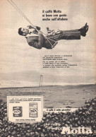 Caffè Motta, Altalena, Pubblicità Epoca 1965, Vintage Advertising - Publicités