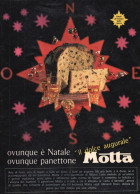 Panettone Motta, Pubblicità Epoca 1965, Vintage Advertising - Publicités