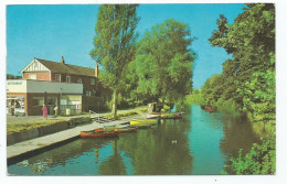 Postcard Kent Light Railway Boattting Station Hythe Romney Marsh Posted 1974 Vintage - Other & Unclassified