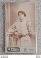 CDV SOLDAT REGIMENT N°159 PHOTOGRAPHIE A. FINE BRIANCON - Guerre, Militaire