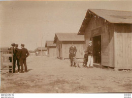 REUNION ET MESS DES OFFICIERS PHOTO ORIGINALE FORMAT 8.50 X 5 CM - Guerre, Militaire