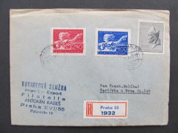 BRIEF Praha - Zastávka U Brna Sv. Vojtěch 1947 // Aa0172 - Cartas & Documentos