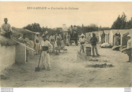 TUNISIE BEN-GARDANE CONSTRUCTION DES GUITOUNES - Tunisie