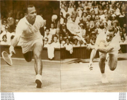 TENNIS 07/1961 WIMBLEDON FINALISTES  CHUCK MC KINLEY ET ROD LAVER PHOTO PRESSE 18X13CM - Deportes