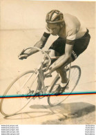 CYCLISME FAUSTO COPPI 1948 CHAMPIONNAT DU MONDE DE POURSUITE A AMSTERDAM PHOTO DE PRESSE ORIGINALE 11 X 9 CM - Sports