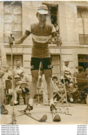 CYCLISME MASSIGNAN ROI DE LA MONTAGNE DU TOUR DE FRANCE 1961 PHOTO DE PRESSE 18X10 CM - Deportes
