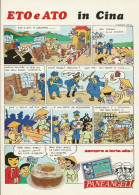 Paneangeli, Eto E Ato In Cina, Pubblicità Vintage 1979, 20 X 28 Cm. - Publicités