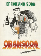 Oransoda, Orror And Soda, Pirati, Pubblicità Vintage 1981, 20 X 28 Cm - Werbung