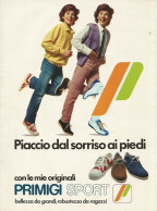 Scarpe Primigi Sport, Pubblicità Vintage 1981, 20 X 28 Cm - Werbung