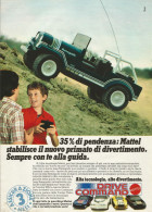 Mattel Drive Command, Renegade, Pubblicità Vintage 1980, 20 X 28 - Werbung