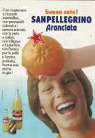 Aranciata Sanpellegrino, Pubblicità Vintage 1980, 20 X 28 Cm - Werbung