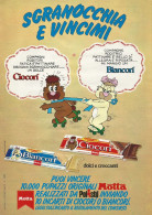 Ciocorì E Biancor', Roditori, Pubblicità Vintage 1980, 20 X 28 Cm. - Werbung