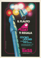 Flauto Koki, Prodotti Bliss, Pubblicità Vintage 1980, 20 X 28 Cm. - Werbung