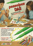 Pennelpen Das, Adica Pongo, Pubblicità Vintage 1980, 20 X 28 Cm. - Publicités