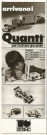 Quanti Container SEBINO, Pubblicità Vintage 1979, 9 X 28 Cm - Werbung