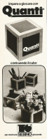 Quanti SEBINO, Pubblicità Vintage 1979, 9 X 28 - Publicités
