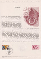 1976 FRANCE Document De La Poste Douane N° 1912 - Postdokumente