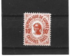 GUINEE - République  1959   Taxe  Y.T.  N° 7  à  12  Incomplet   NEUF**  11 - Guinée (1958-...)