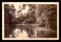 91 - BALLANCOURT - L'ILE VERTE - GOUMONT PROPRIETAIRE - L'ETANG DES CANARDS - Ballancourt Sur Essonne