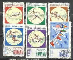 7542C-RUMANÍA  AÑO 1964 Nº 2040/2045 DEPORTES - Used Stamps