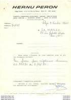 HERNU PERON PARIS TRANSPORTS ET DEMENAGEMENTS INTERNATIONAUX 1962 - 1950 - ...