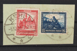 MiNr. 460, 461 Auf Briefstück  (0727) - Used Stamps