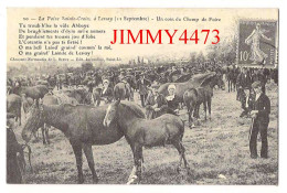 CPA (Repro) La Foire Sainte-Croix à Lessay - Un Coin Du Champ De Foire + Texte Au Dos - Phot. D.R. - Fairs