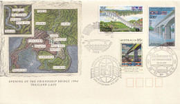 FDC  1994 AUSTRALIA - Puentes
