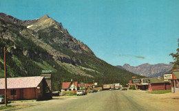 COOKE, MONTANA, YELLOWSTONE NATIONAL PARK, ARCHITECTURE, UNITED STATES, POSTCARD - Other & Unclassified