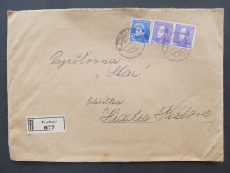BRIEF Trutnov - Hradec Králové 1946 Provisorium // Aa0196 - Briefe U. Dokumente