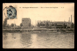92 - BOULOGNE- BILLANCOURT -  RUE ET PONTON DES PEULPIERS - Boulogne Billancourt