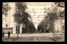 92 - BOULOGNE-SUR-SEINE - LE BOULEVARD DE STRASBOURG - Boulogne Billancourt