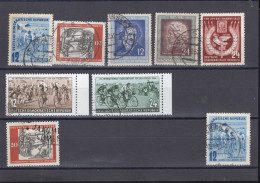 DDR - 1952/1958 - Insieme Di Francobolli Annullati (o) - Used Stamps