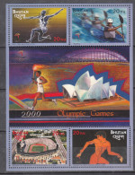 BHUTAN, 2000,   Olympic Games - Sydney, Australia,  MS,  MNH, (**) - Bhután