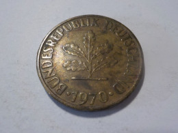 ALLEMAGNE 10 Pfennig 1970 - 10 Pfennig