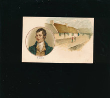 CPA  - Ecrivain Robert Burns - Carte Lithographiée - Schrijvers