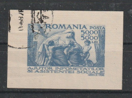 1947 - Sécheresse  Mi No Block 36 - Used Stamps