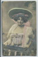 Postcard Embossed Actress Bas Relief Photo Card Posted 1905 1d To Pay Contrary To Regulations.miss Marie Studholme - Vrouwen