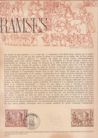 1976 FRANCE Document De La Poste Ramses N° 1899 - Documenten Van De Post