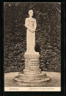 AK Kaiserin Elisabeth (Sissi) Von Österreich, Denkmal In Salzburg  - Royal Families