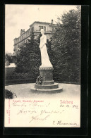 AK Salzburg, Denkmal Der Kaiserin Elisabeth (Sissi) Von Österreich  - Familles Royales